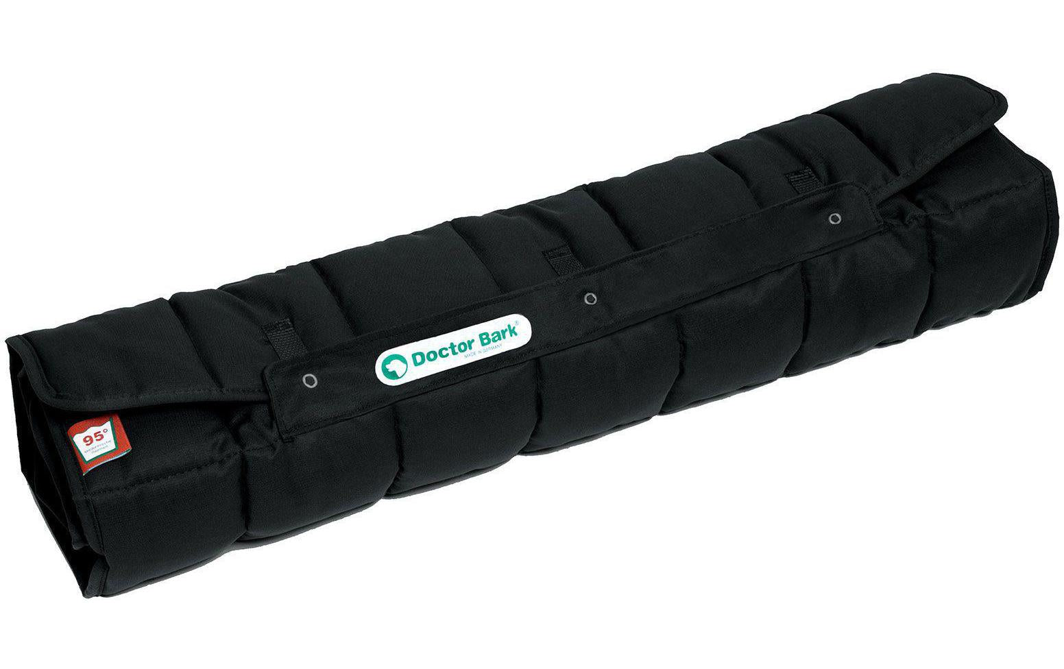 Doctor Bark Portable Wohndecke – Baumwolle, Schwarz – 70 × 100 cm