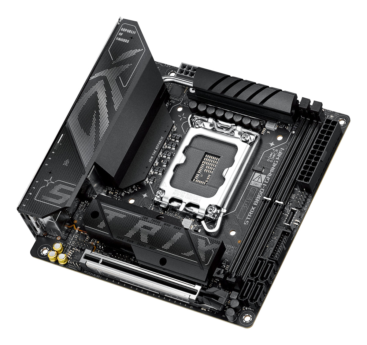 ASUS ROG STRIX B860-I GAMING WIFI – Mainboard – LGA 1851, Intel B860, mini-ITX, DDR5