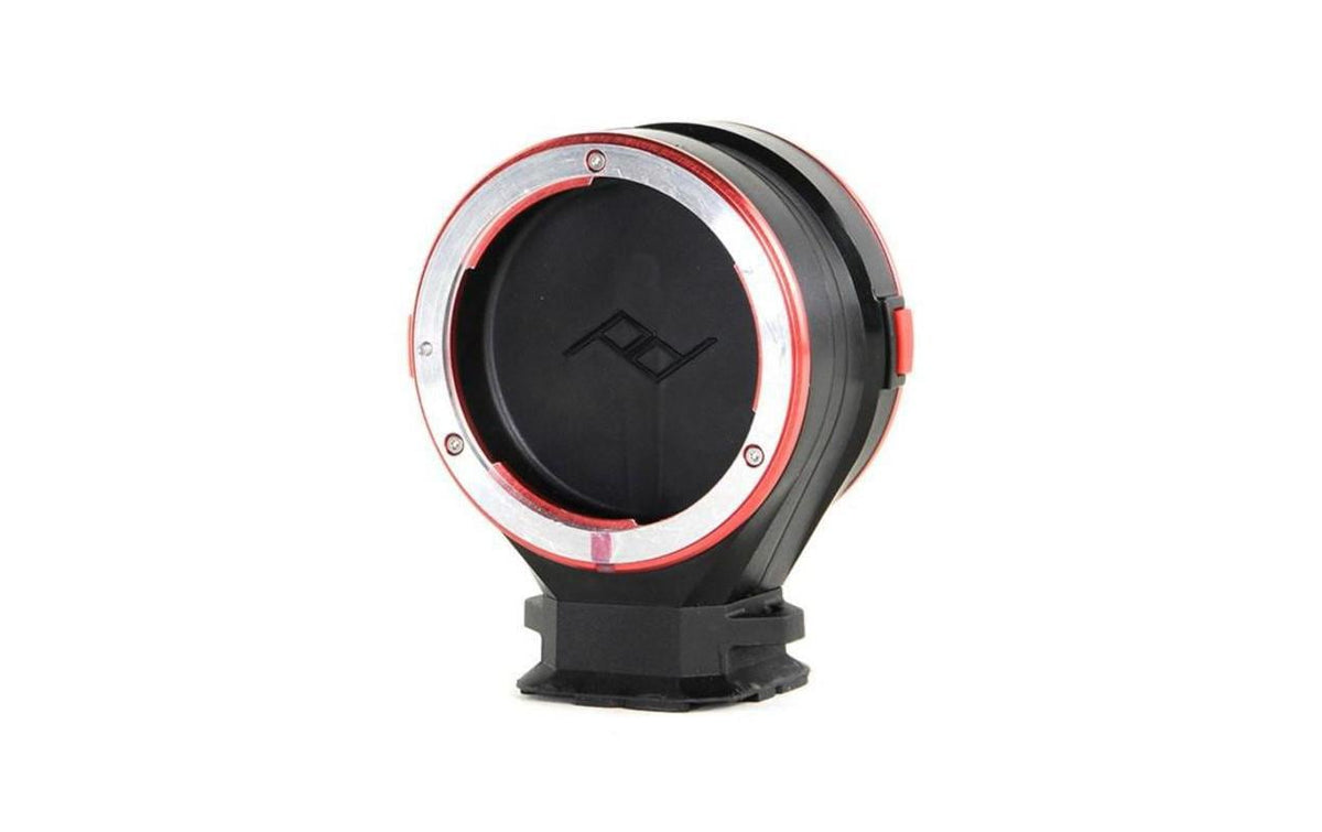 Peak Design LK-C-2 Objektivzubehör – Schnellfreigabe, Sicherheitssperre – für Canon EF – Schwarz