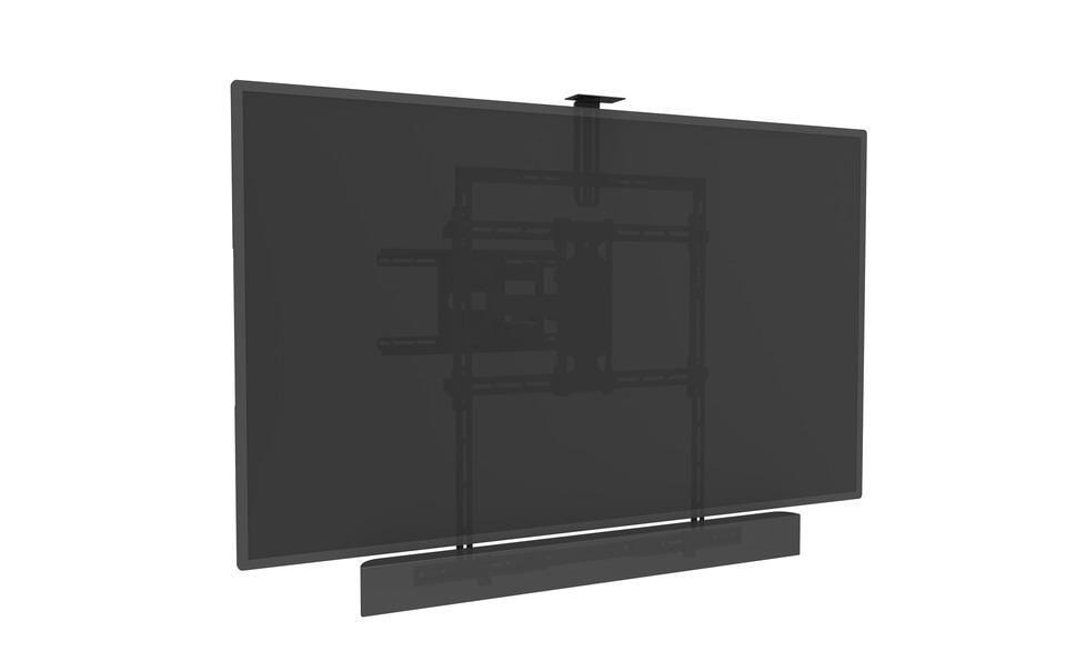 Multibrackets Soundbar M – Standfüsse für Displays 58,0", Traglast 10 kg, VESA 400×400 mm, schwarz
