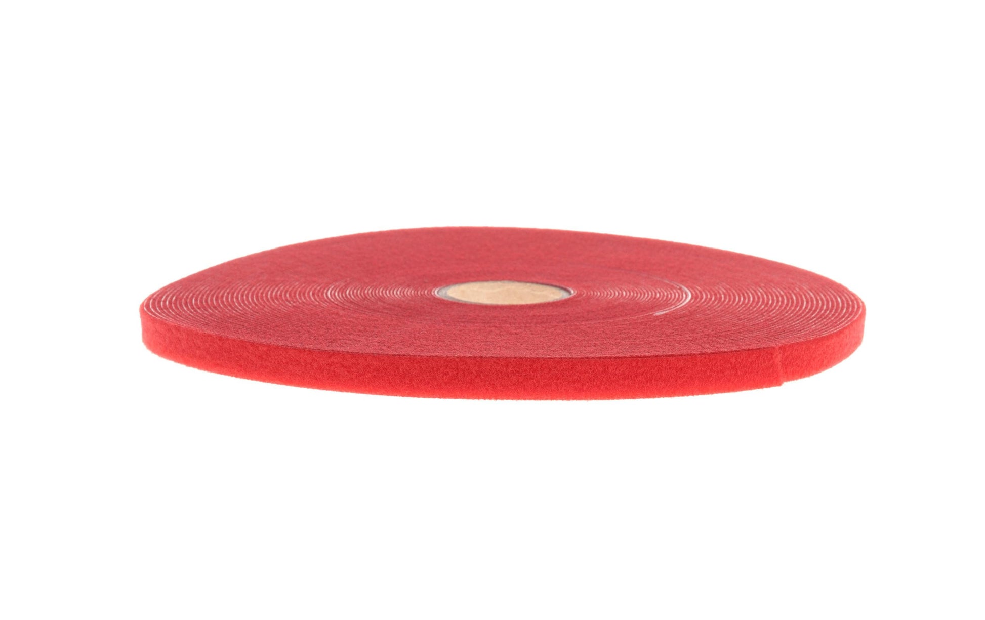 FASTECH Gummibänder – 10 × 25000 mm, rot, Velour, 1 Stück