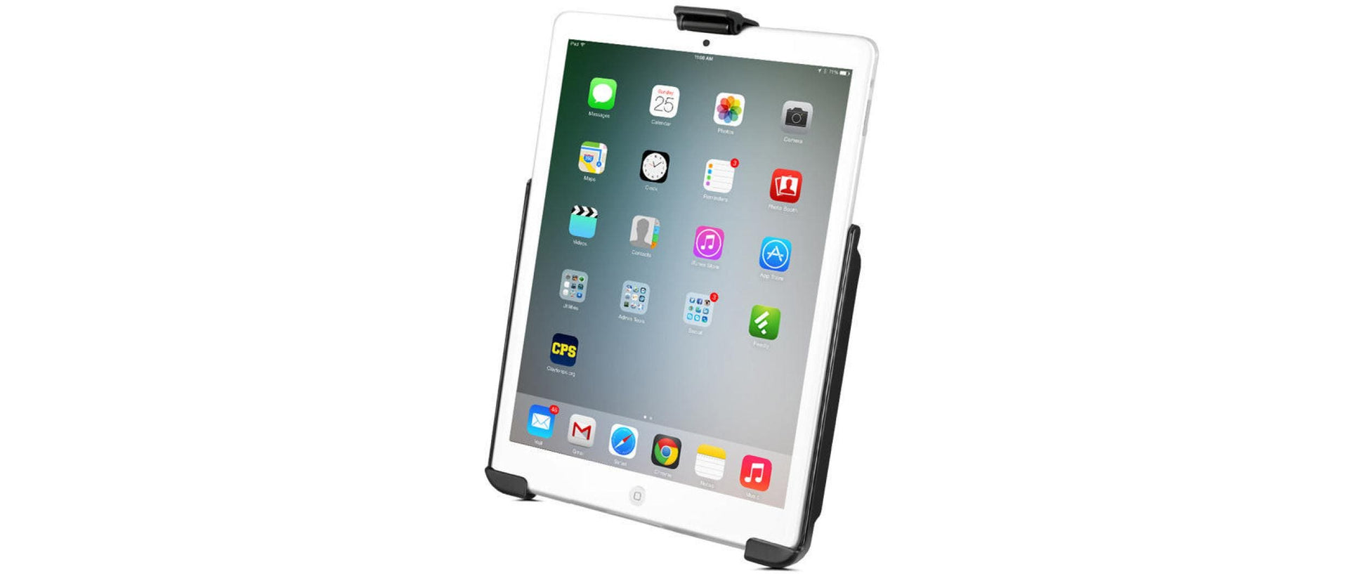 RAM Mounts Fahrzeug-Dock für Apple iPad mini 1.–3. Gen. – RAMMOUNT-System, modular erweiterbar – Schwarz