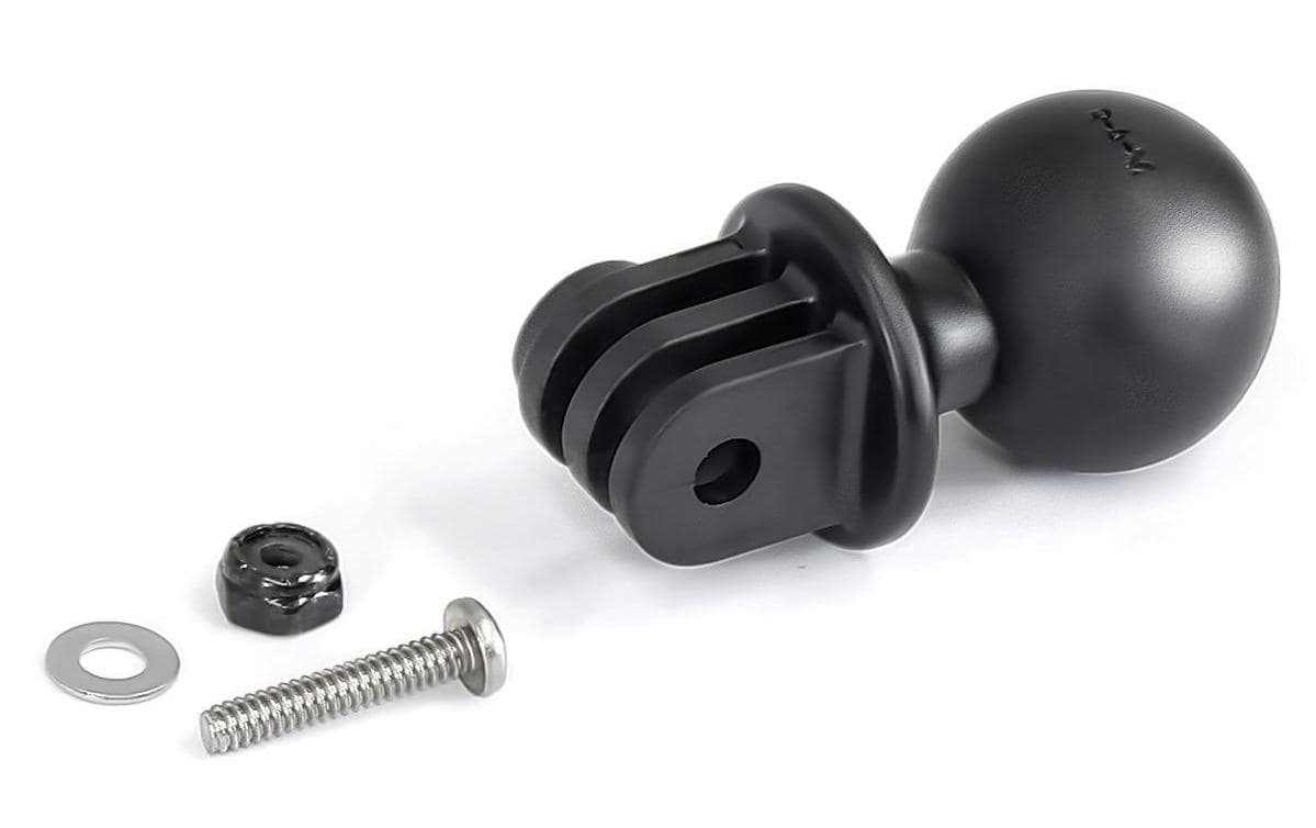 RAM Mounts RAP-B-202U-GOP1 Top-Halterung – für GoPro Hero, GoPro Session, Garmin Virb und andere – Schwarz