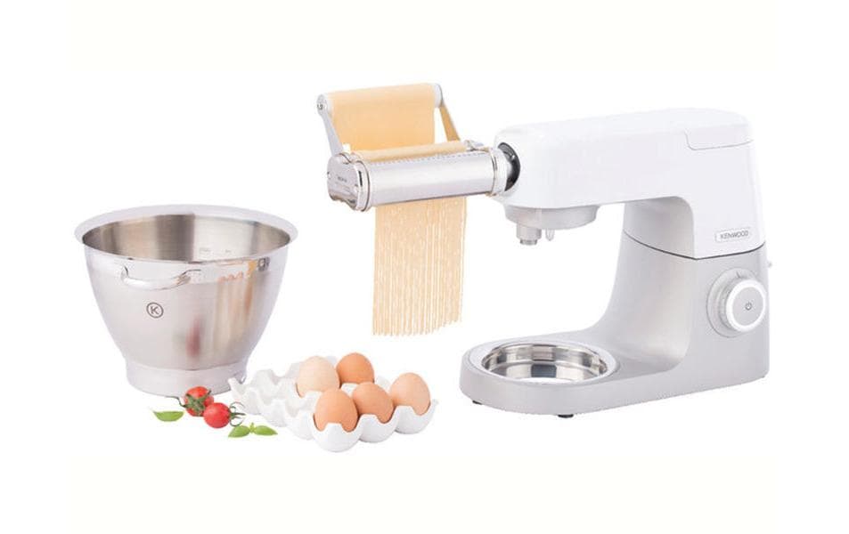 Kenwood Nudelpresse KAX982ME – 13 × 11 × 5 cm, für Chef Sense, Chef Sense XL, kMix, Edelstahl