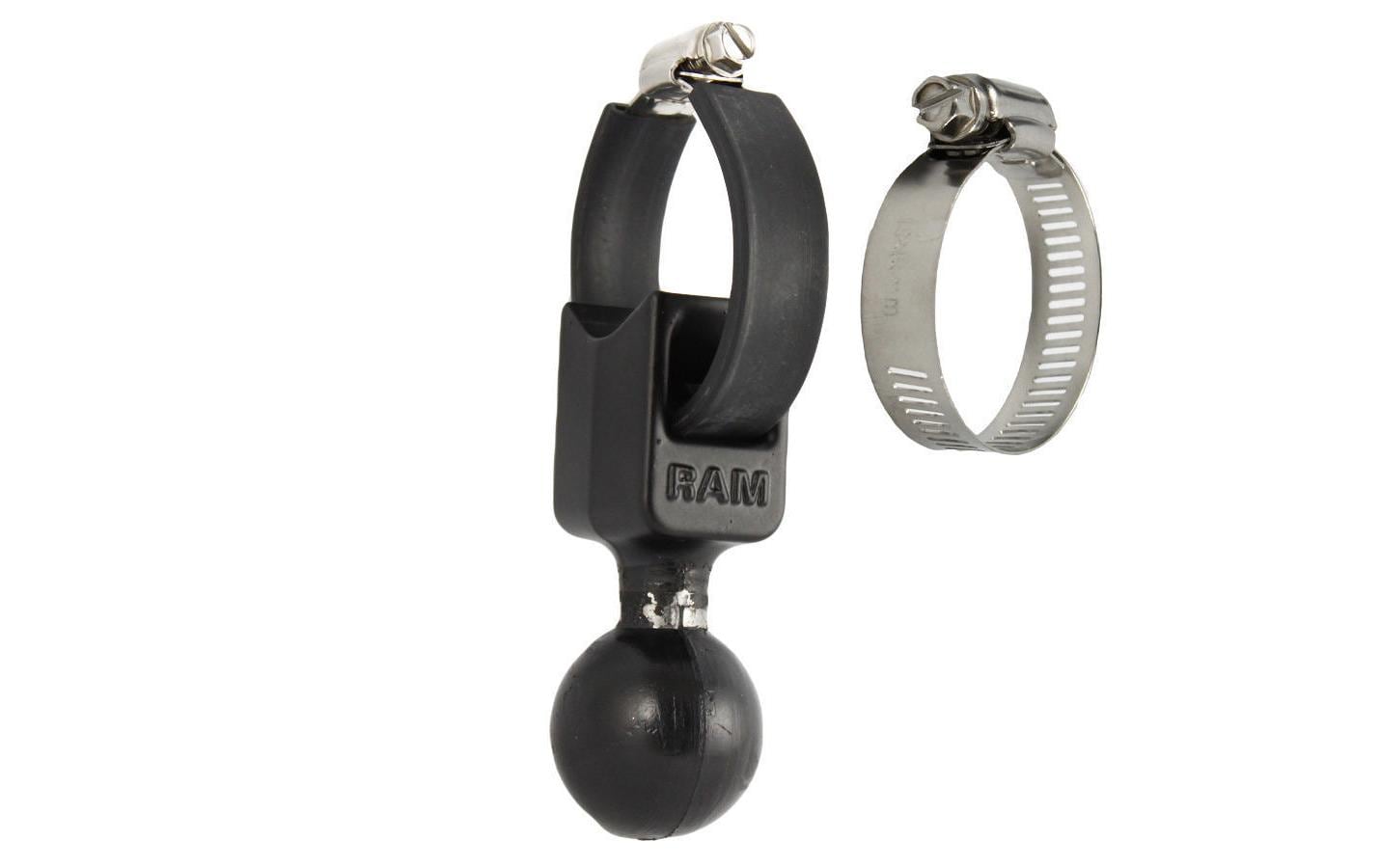 RAM Mounts RAM-108BU – Montagezubehör, Aluminium, Schwarz, Kugeldurchmesser 3,81 cm, Höhe 317,5 mm, 136 g