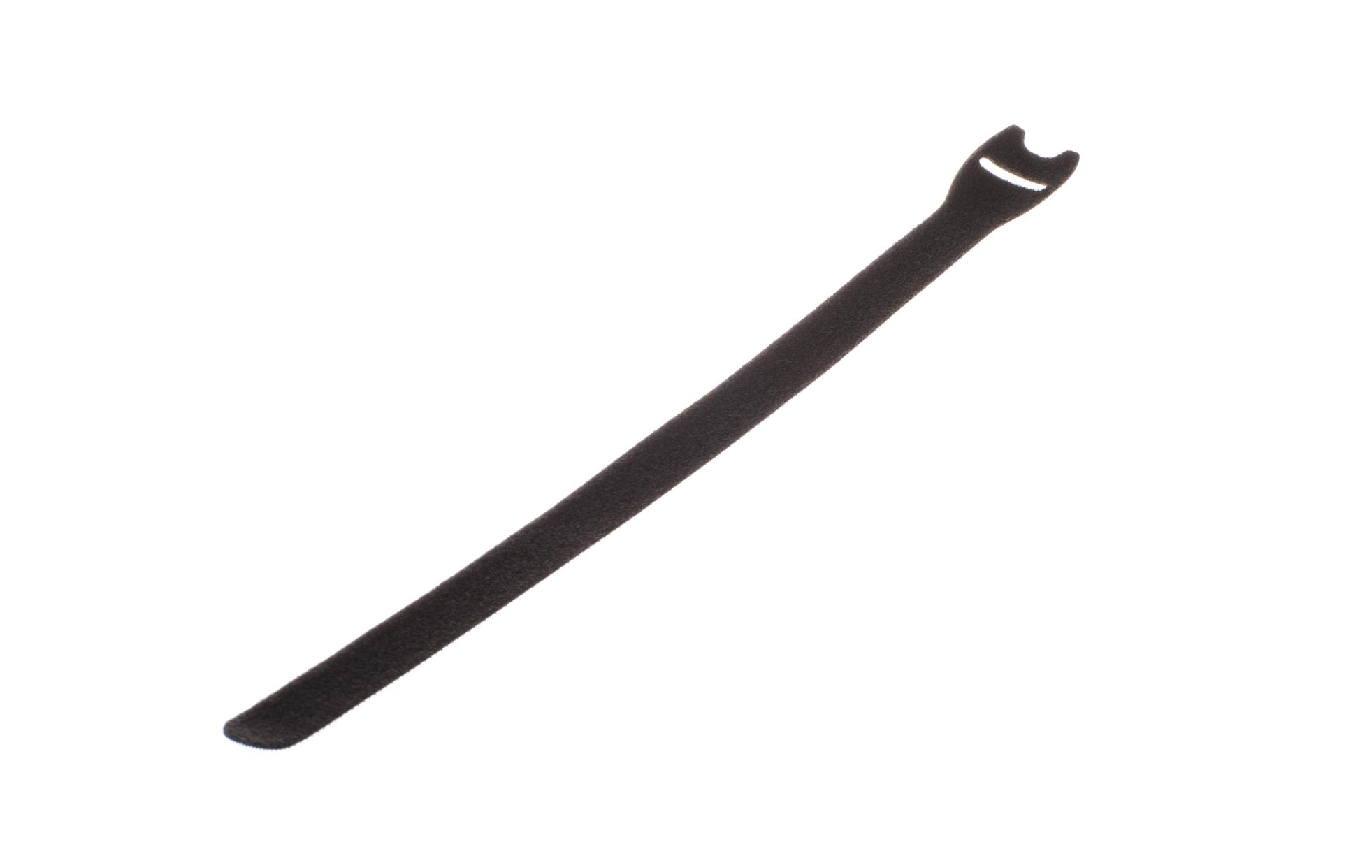 Fastech – Klett-Kabelbinder 300 × 16 mm, schwarz, wasserfest, für den Aussenbereich, 10 Stk.
