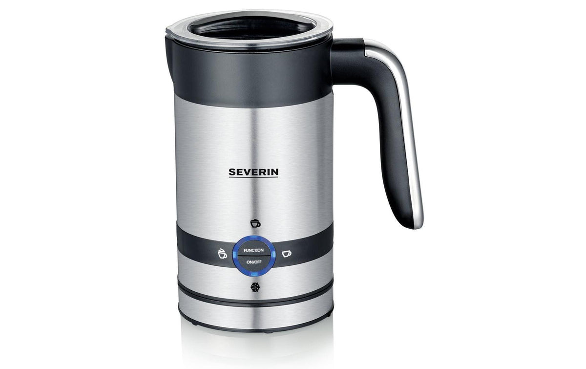 Severin Milchaufschäumer SM 3584 – 200 ml, 450 W, Teflonbeschichtet – Schwarz/Edelstahl