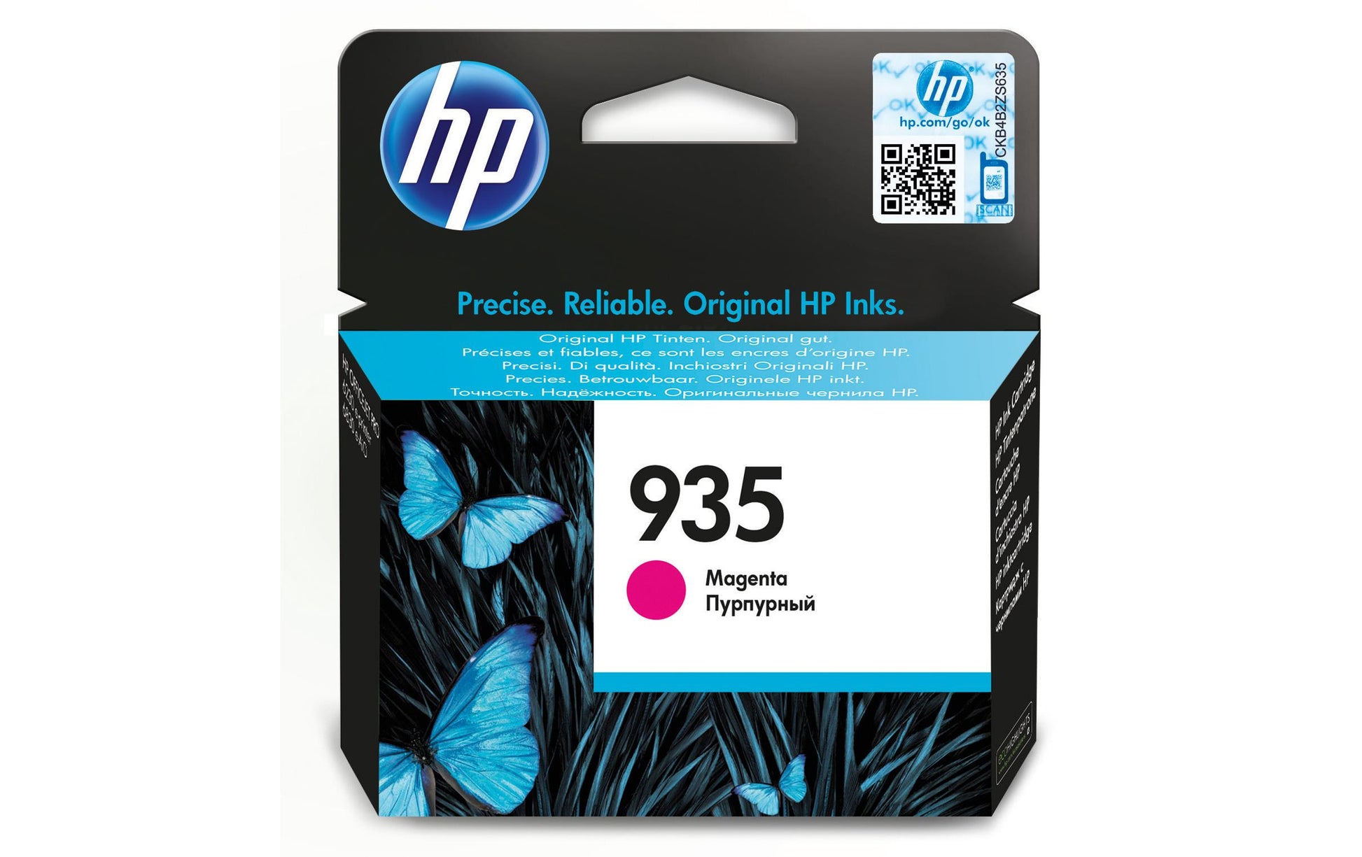 HP Tintenpatrone 935, Magenta – für Tintenstrahldrucker/Multifunktionsgeräte