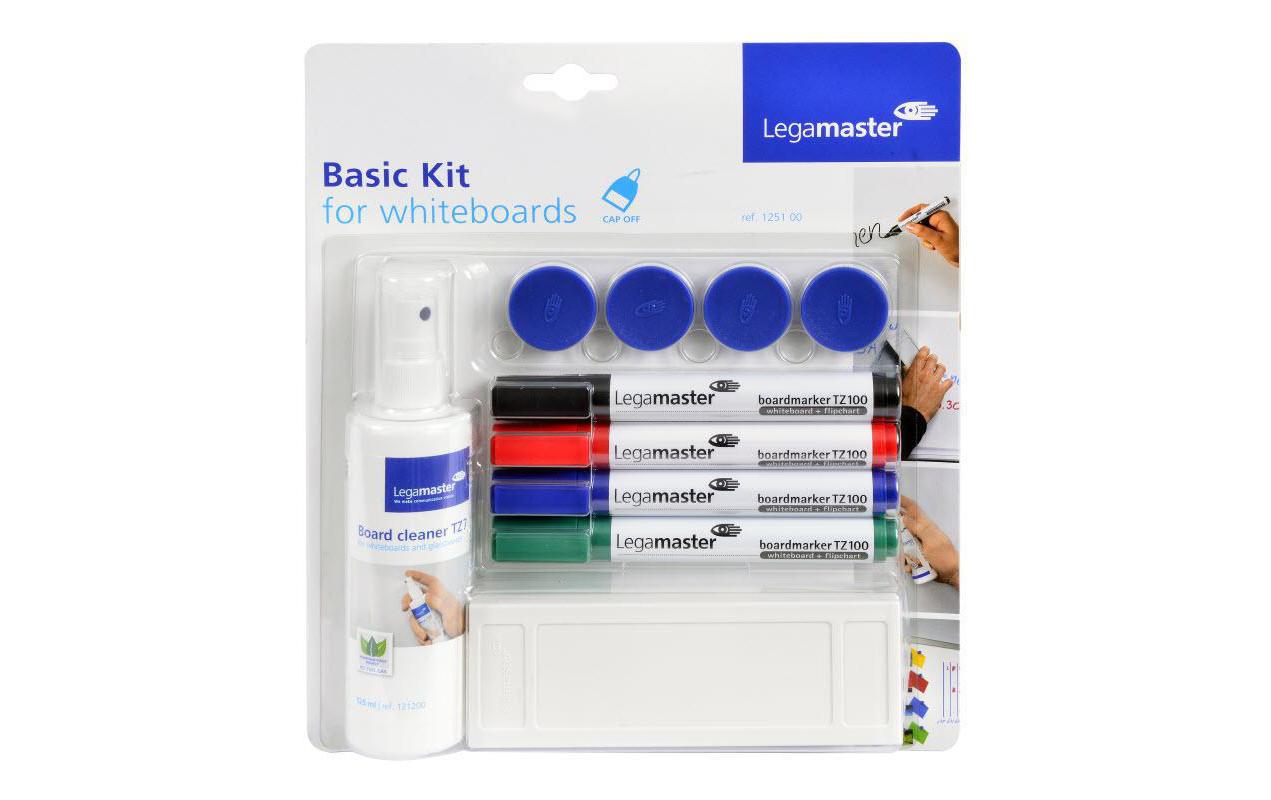 Legamaster Starter-Kit, inkl. 4 Marker, Wischer, Reiniger – für Whiteboards