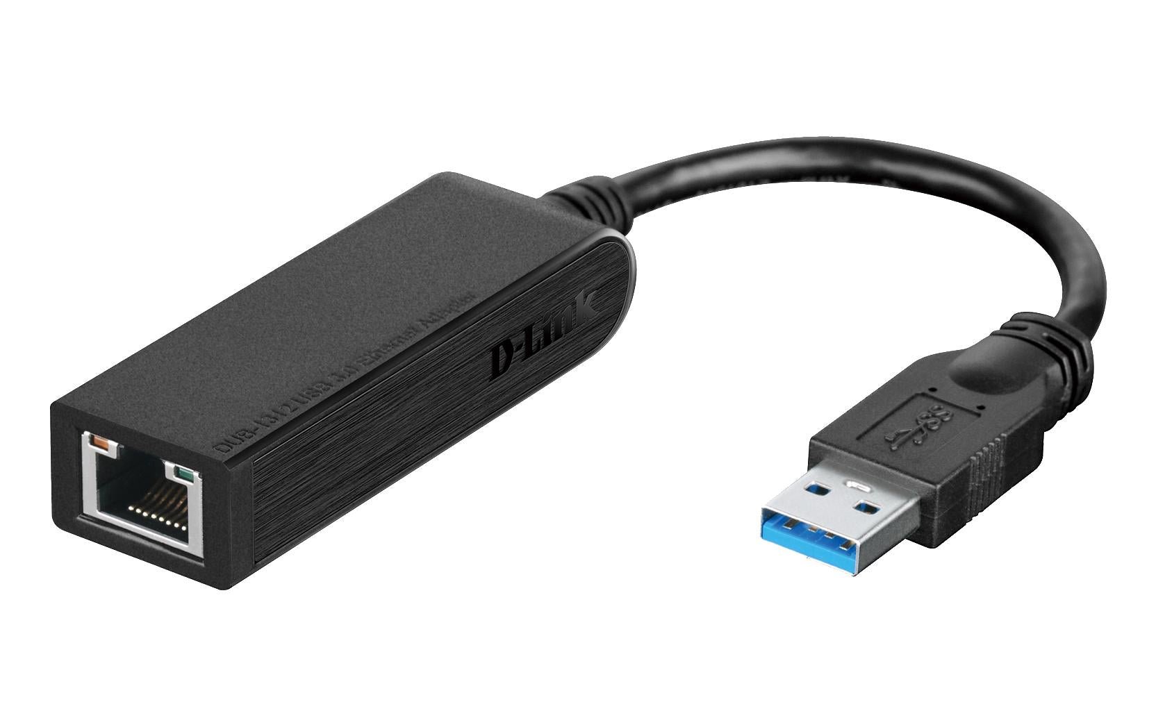 D-Link DUB-1312 Netzwerkadapter USB zu RJ-45 – 1 Gbit/s, 1× RJ-45 – Schwarz