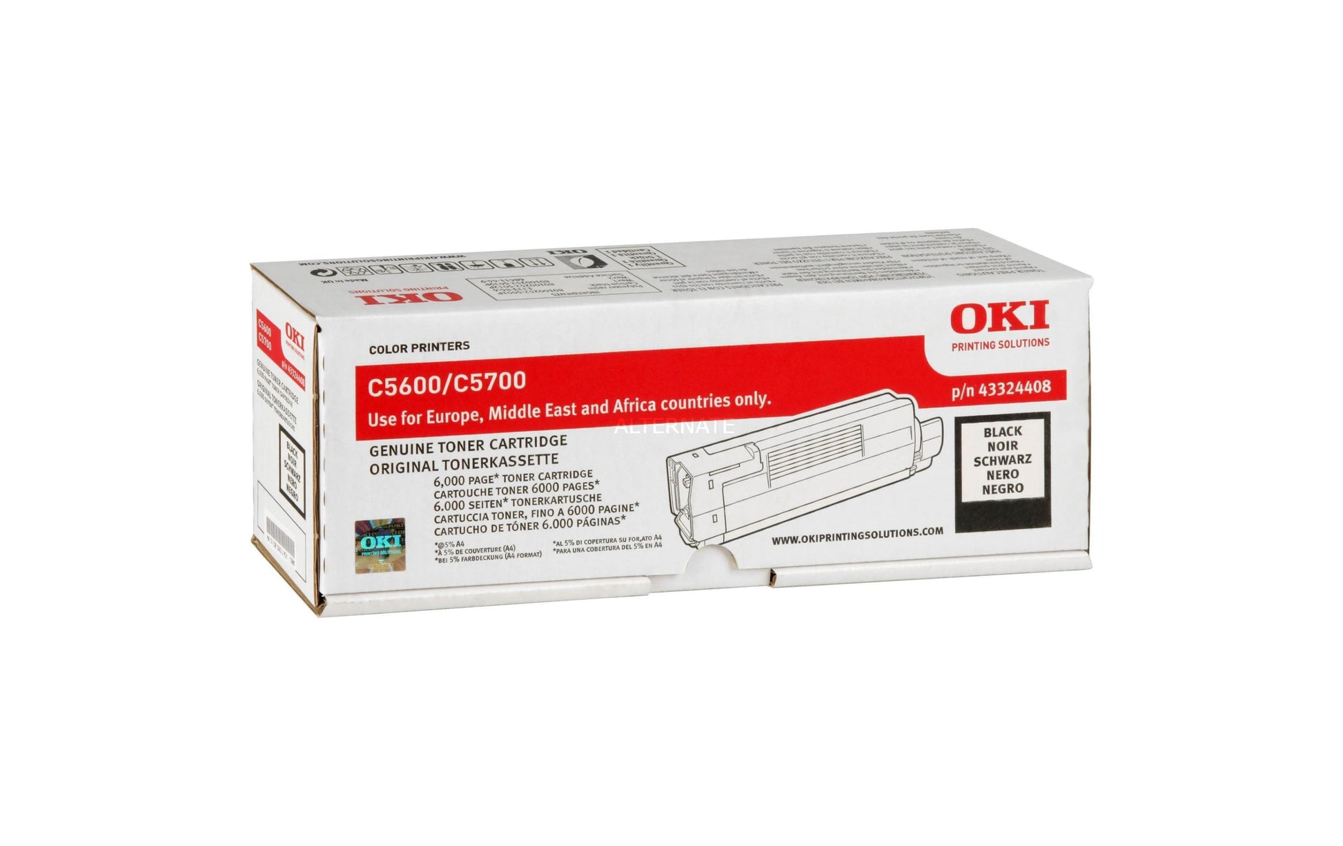OKI Toner – cyan, 2000 Seiten