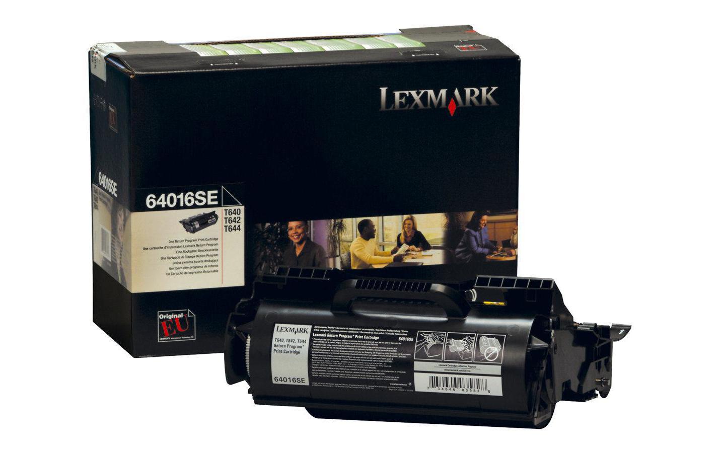 Lexmark Toner – schwarz, 6000 Seiten