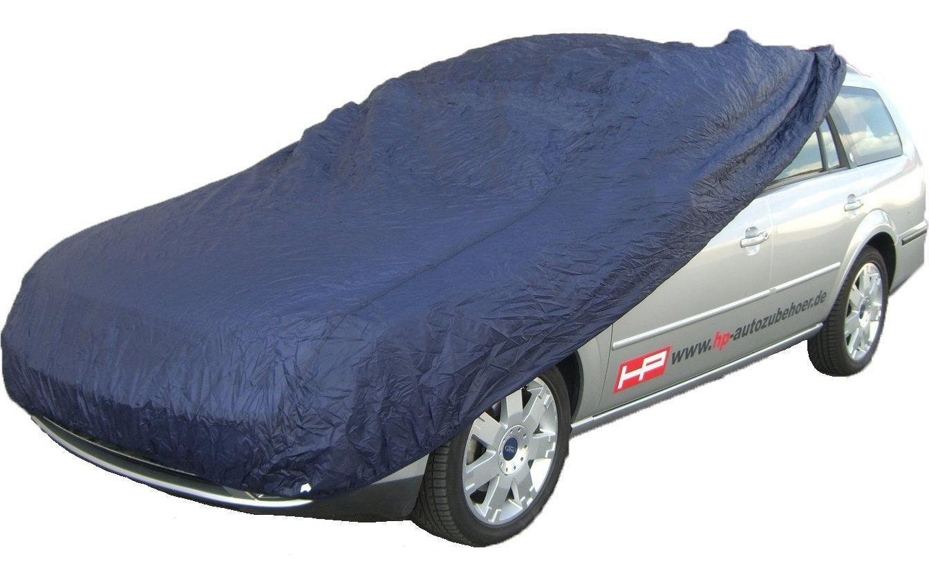 HP Autozubehör Ganzgarage – Gummizug vorne/hinten – für Personenwagen – 4830×1200×1780 mm – Blau