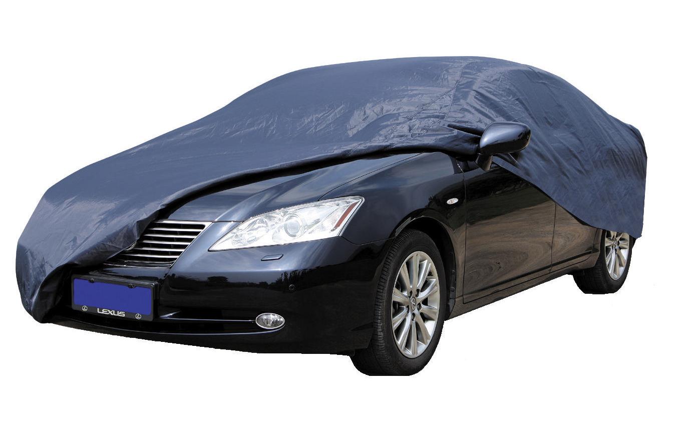 HP Autozubehör Ganzgarage Grösse M – für Personenwagen & Aussen – 457 × 165 × 117 cm, Nylon, Blau