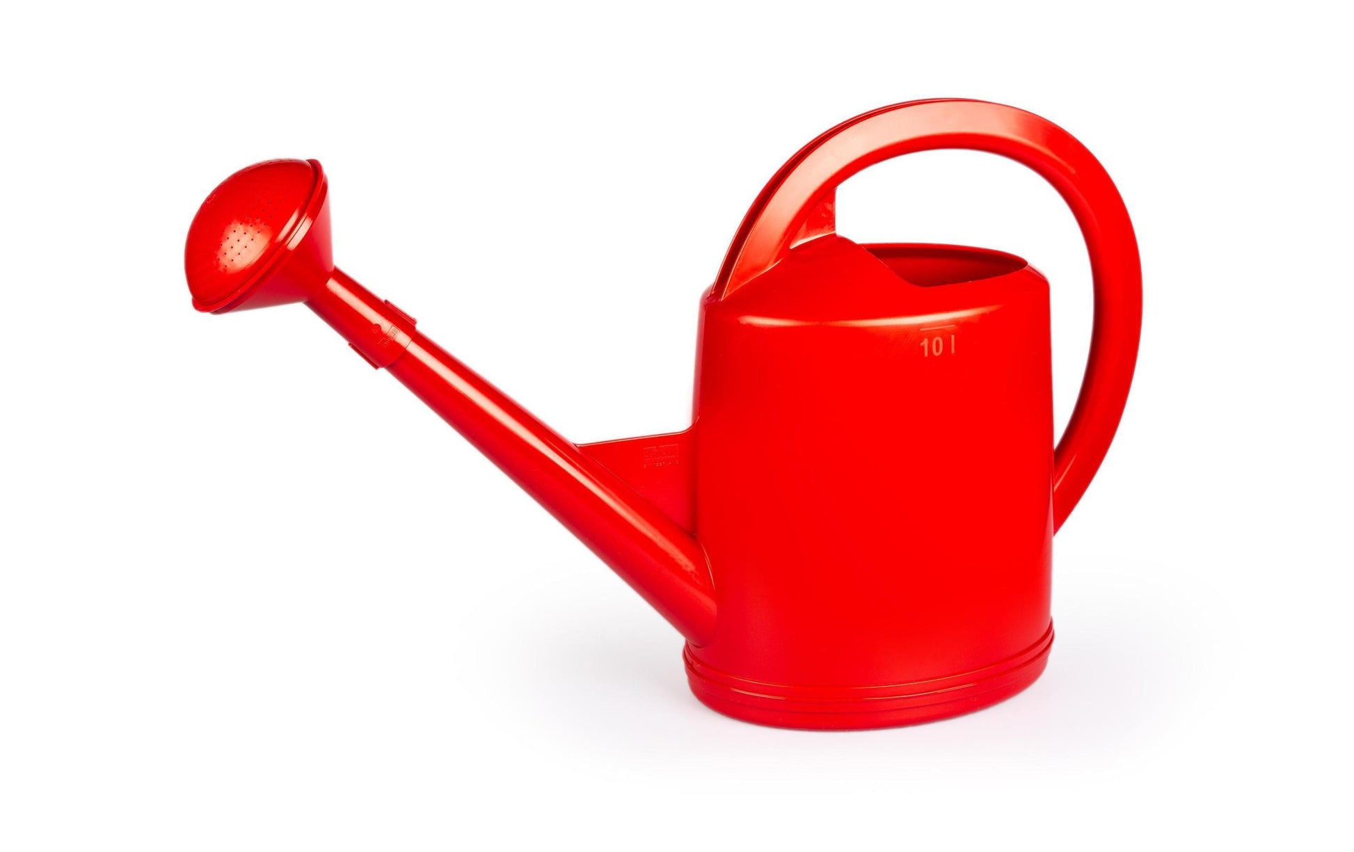 Stöckli Giesskanne 4703.02 – 10 l – Kunststoff, Rot