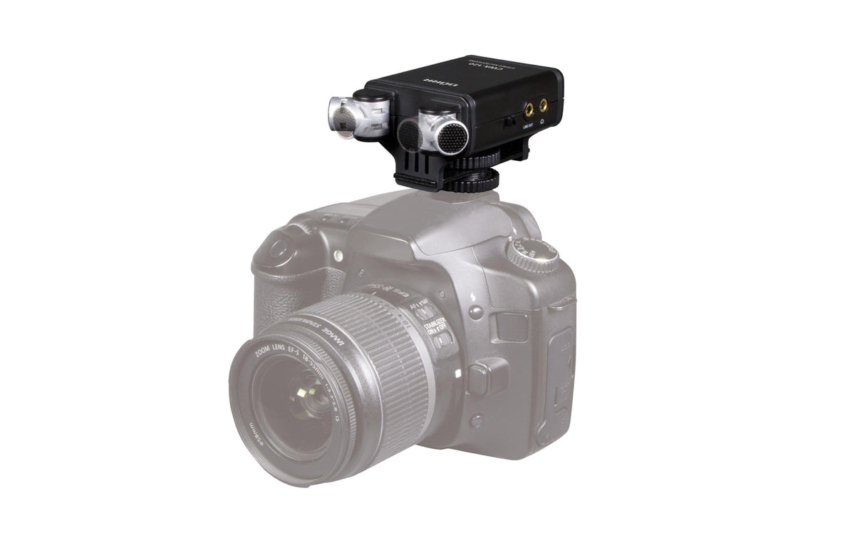 Dörr CWA-120 – Stereo-Mikrofon, Niere, Kondensator, Video, für DSLR, spiegellose Kameras, Systemkameras u. a.