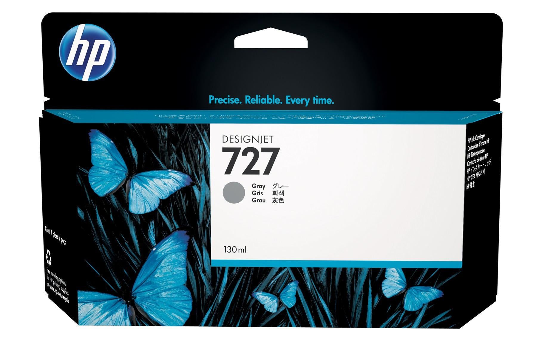 HP Tintenpatrone 727, Grau, 130 ml