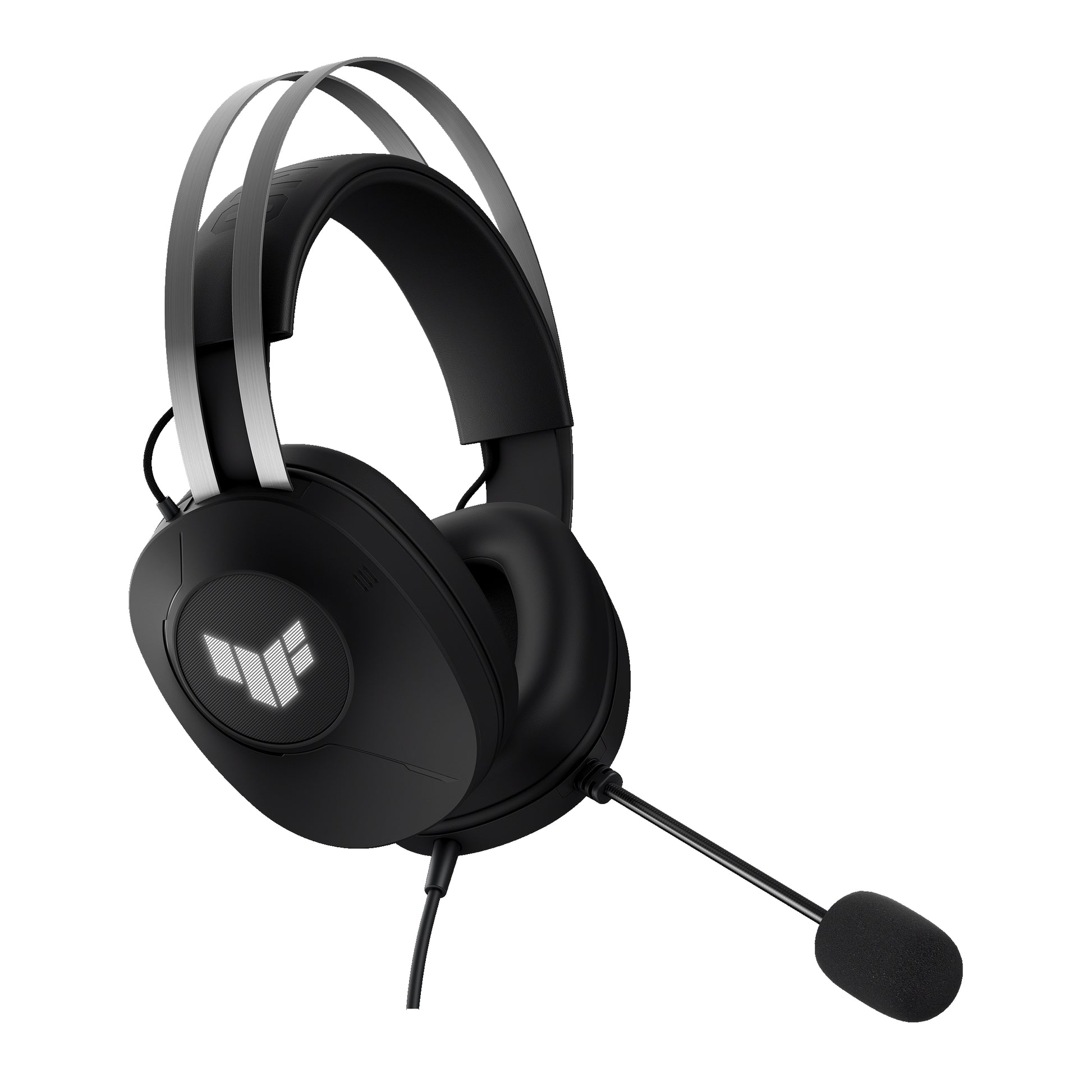 ASUS TUF Gaming H1 Gen II – Kabelgebundenes Gaming-Headset, USB-A, Virtueller 7.1 Surround – Schwarz – für PS5/PS