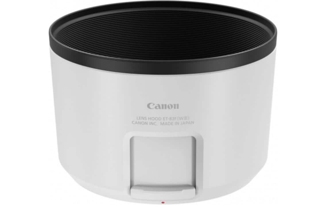 Canon ET-83F Sonnenblende – Ø 88,9 mm – für Canon RF 70–200 mm F2.8L IS USM – Weiss