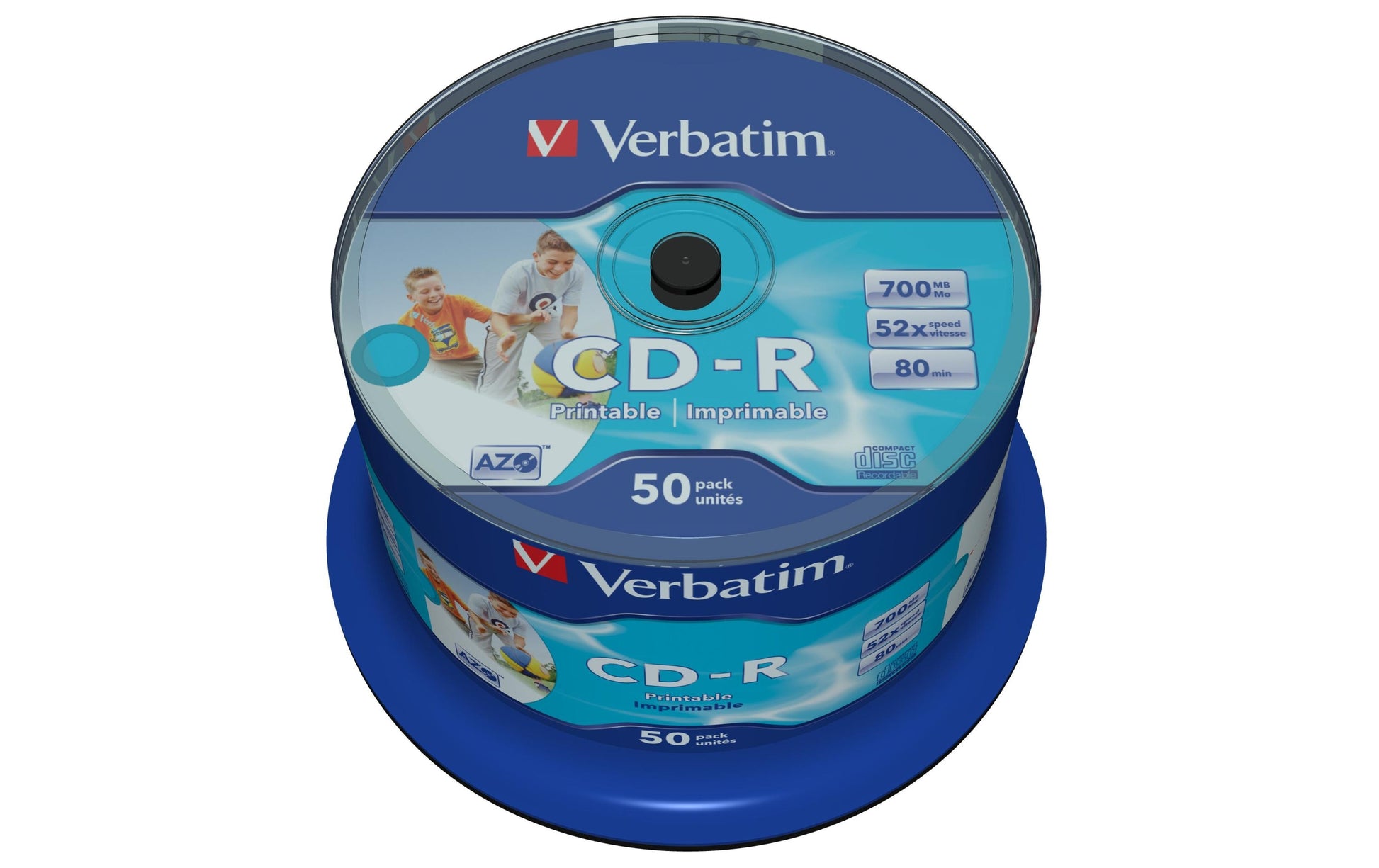 Verbatim CD-R 700 MB/80 Min. 52x – 50 Stück
