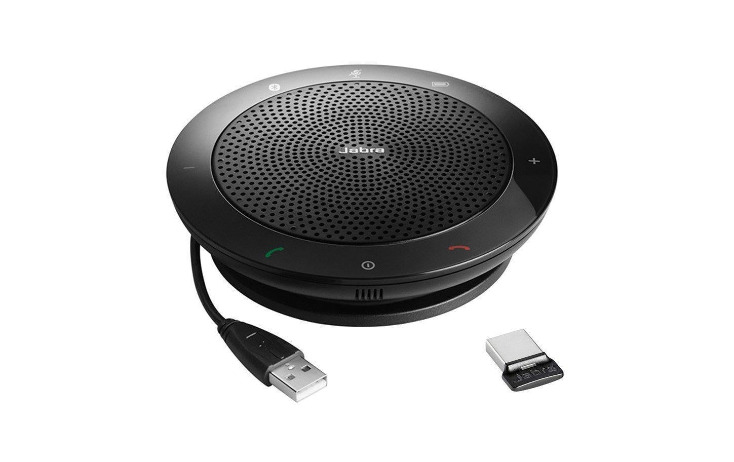 Jabra Speak 510+ Freisprecheinrichtung – USB, Bluetooth 3.0 – für Cisco, Avaya, Siemens – schwarz