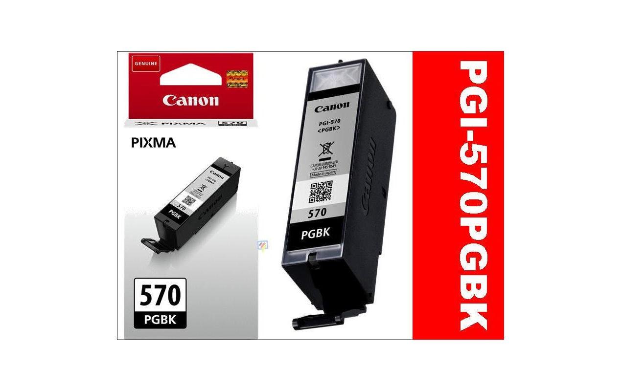 Canon Tintenpatrone PGI-570 PGBK, Schwarz, 300 Seiten, Original – für Inkjetdrucker/Multifunktionsgeräte
