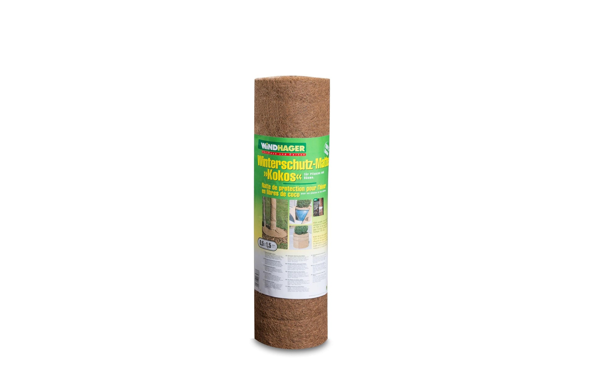 Windhager Bodenmatte – Braun, Kokos, Dicke 1,0 cm