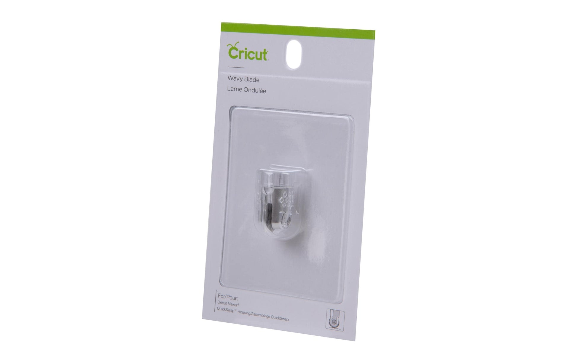 Cricut Ersatzklinge Wellenschnitt 2 mm, Silber – für Maker