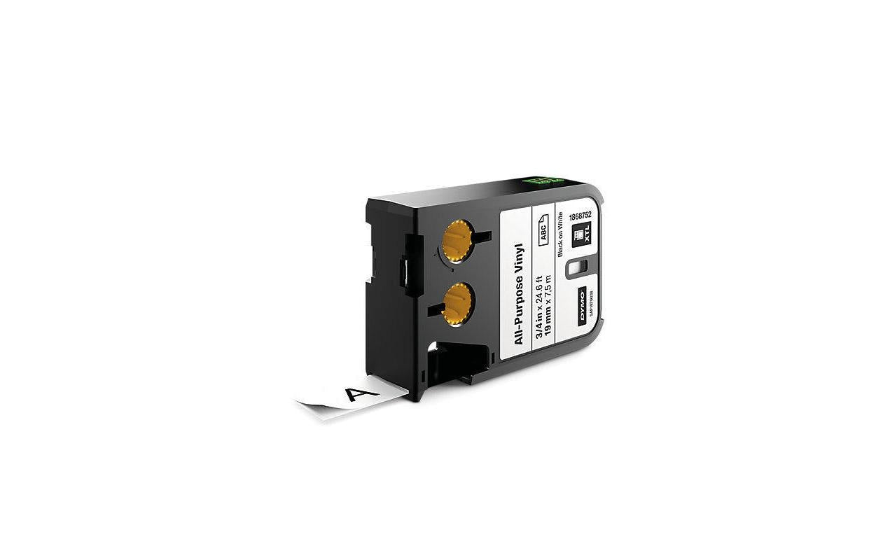 DYMO Schriftband – 19 mm × 7 m, Schwarz, XTL
