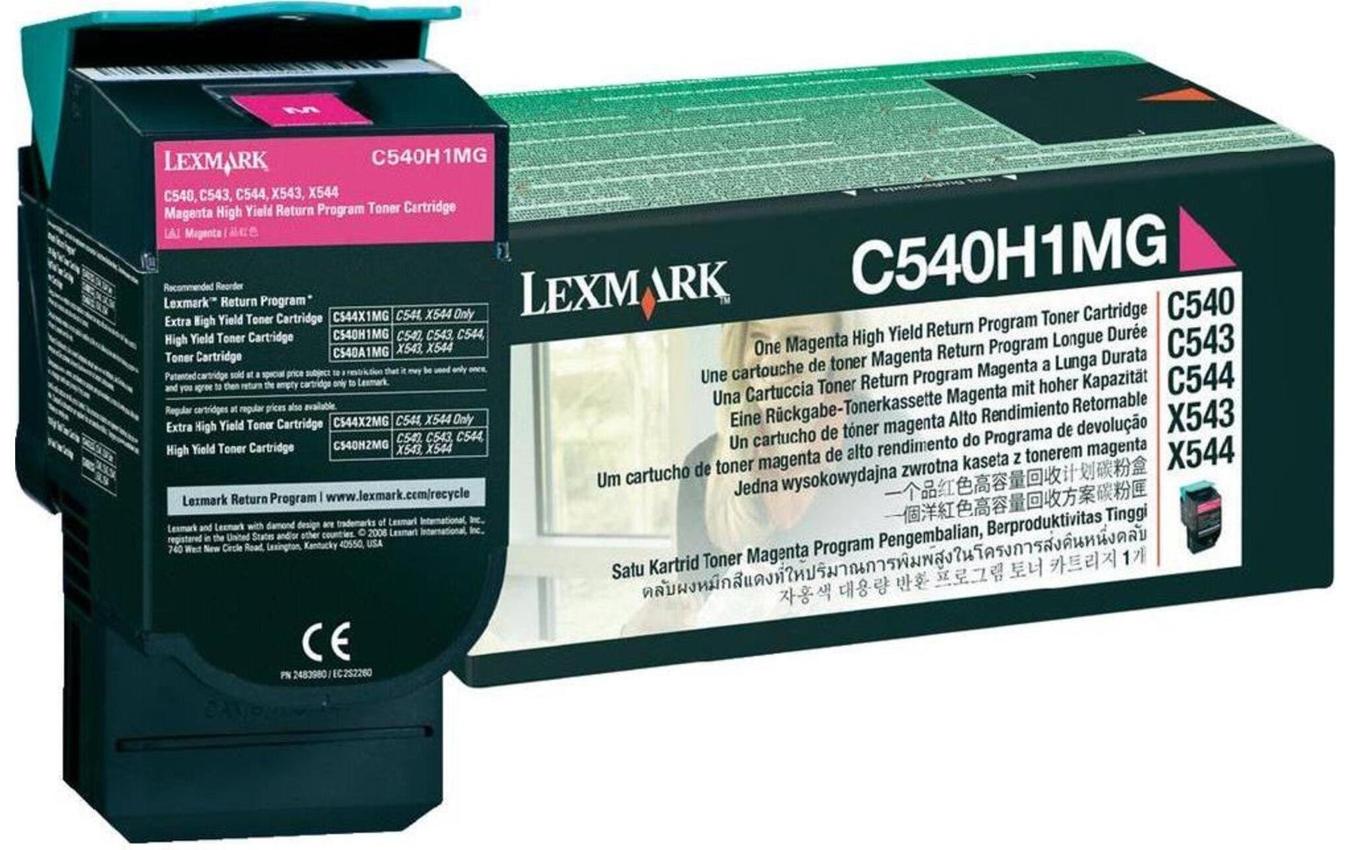 Lexmark Toner – magenta, 2000 Seiten