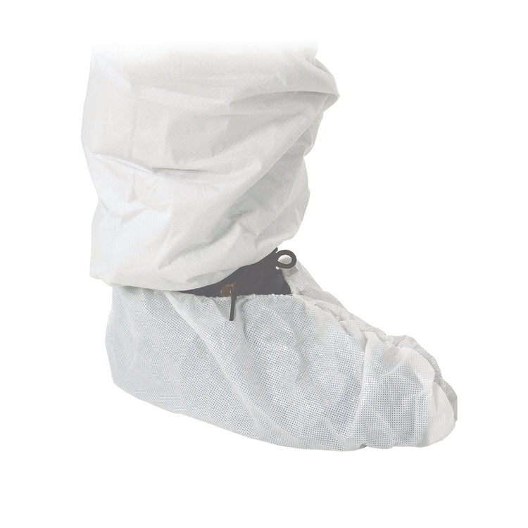 Ansell Überschuhe AlphaTec Microgard 403 – 1 Paar – Weiss, rutschfeste Sohle, flüssigkeitsdicht