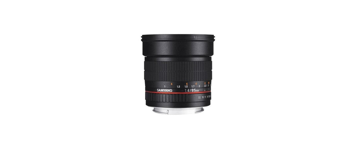 Samyang 85mm F1.4 AS IF UMC Objektiv – für Nikon F – 85 mm f/1.4 – Filter 72 mm