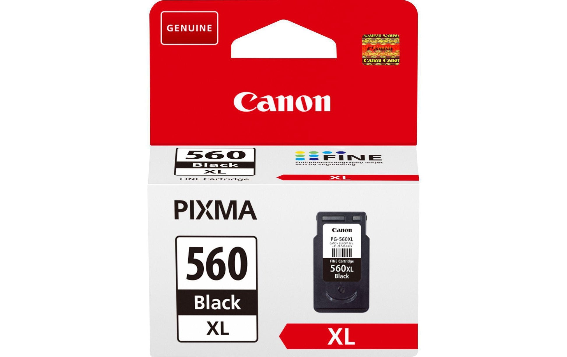 Canon Tintenpatrone PG-560XL, Schwarz, XL, 400 Seiten – für Inkjetdrucker/Multifunktionsgeräte