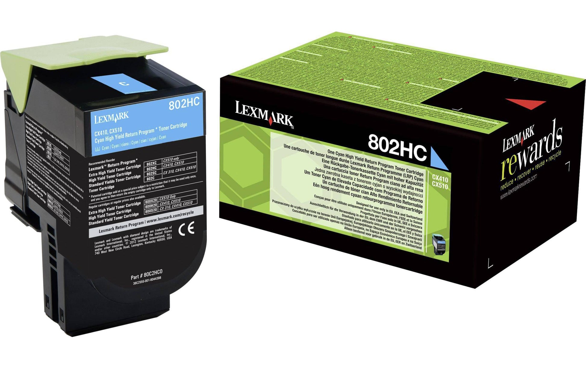 Lexmark Toner – cyan, 3000 Seiten
