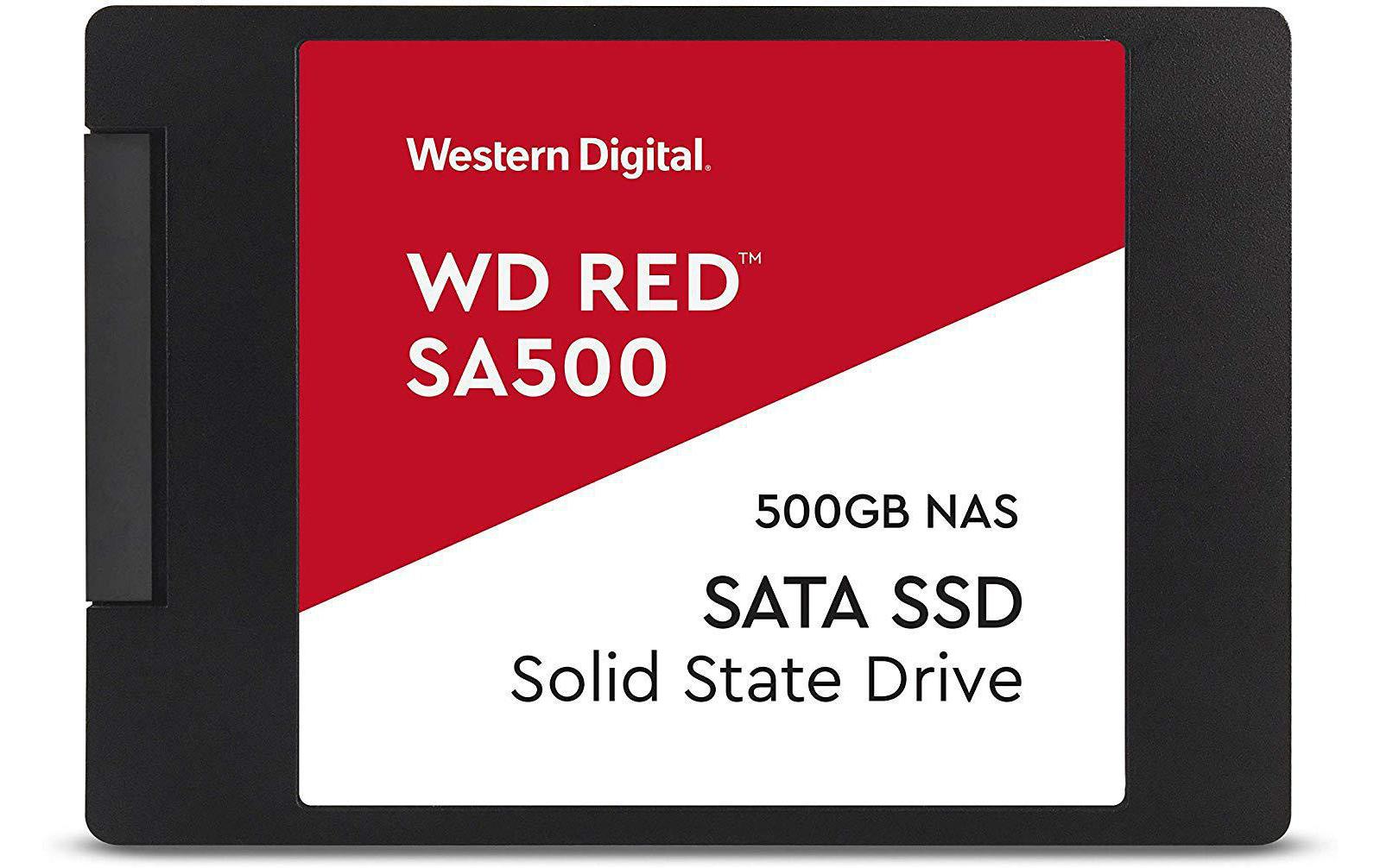 Western Digital Red SA500 500 GB – 2,5" SATA 6 Gbit/s, 560/530 MB/s