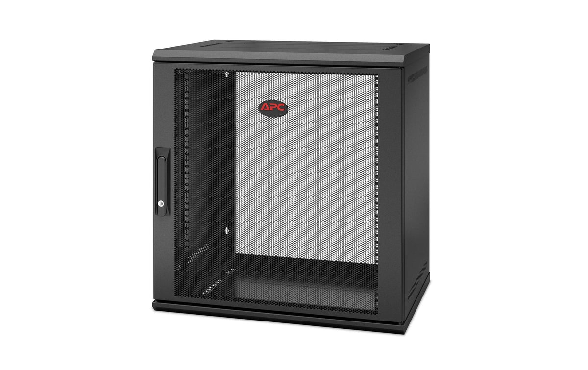 APC NetShelter WX – 19" Wandverteiler 12U, 600 × 400 × 620 mm, schwarz, Stahl