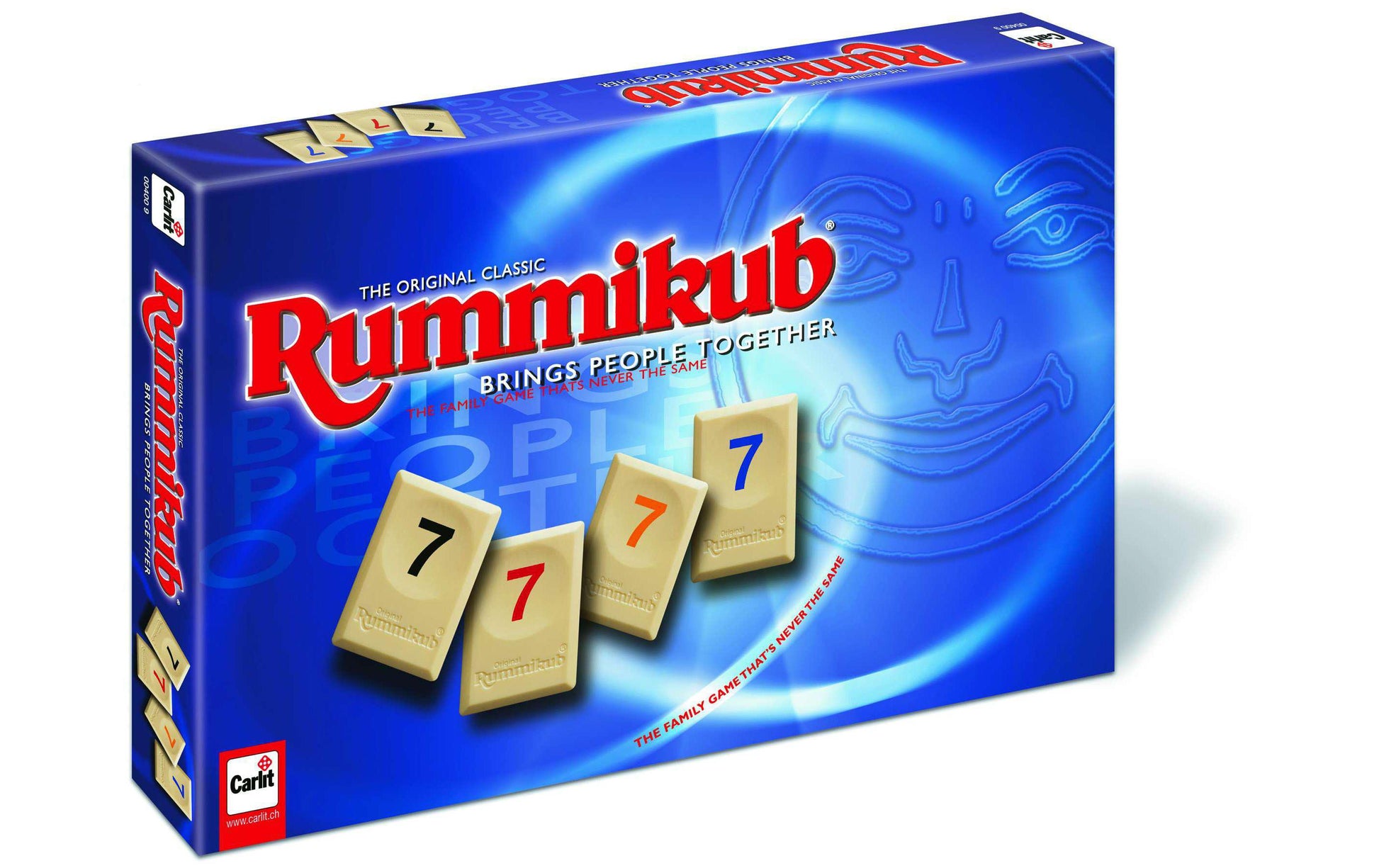Carlit Rummikub Classic – Strategiespiel, 2–4 Spieler, ab 8 Jahren, 20 Min., DE