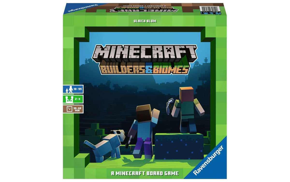 Ravensburger Minecraft – Strategiespiel, 2–4 Spieler, ab 10 Jahren, 30 Min., DE