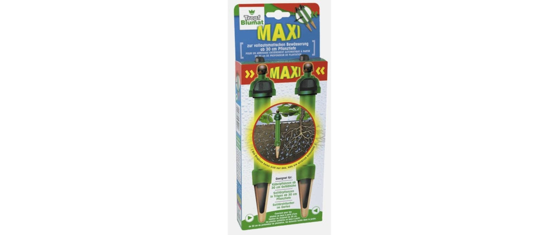 Blumat Endtropfer Maxi, grün, Kunststoff, für Kübelpflanzen, 2 Stk.