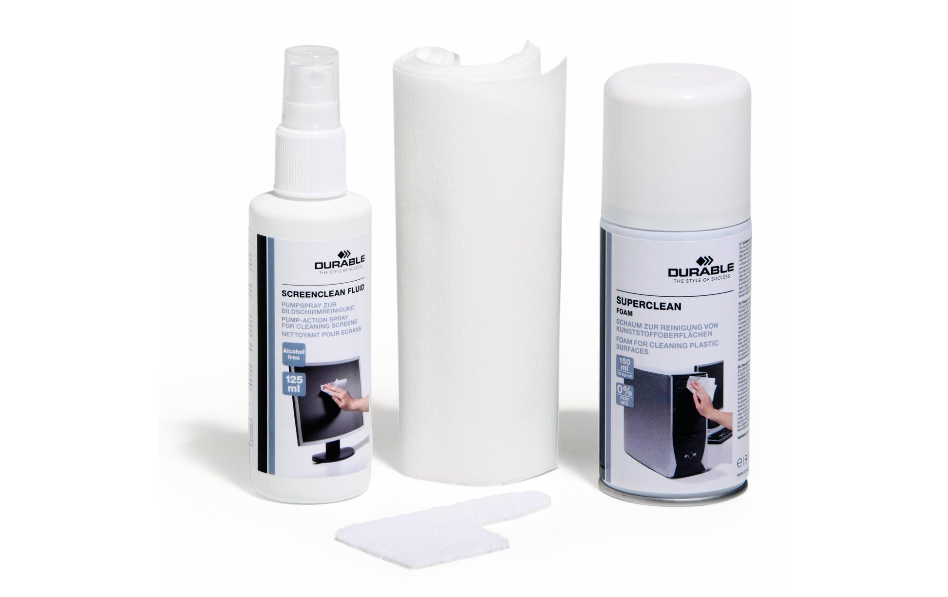 Durable 583400 Geräte-Reinigungsset für PC – Pumpspray