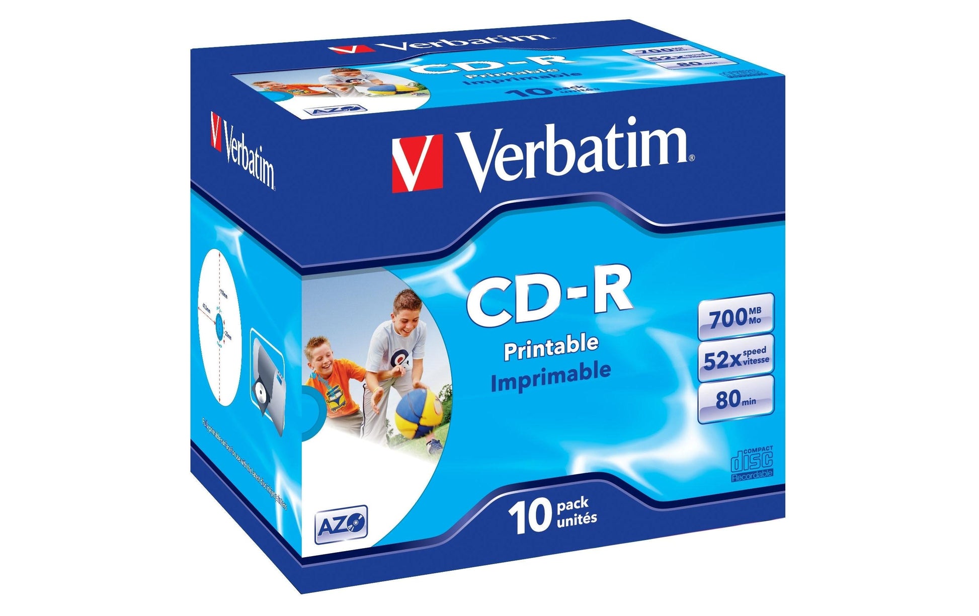 Verbatim Barcode-Etiketten – 10 Stück