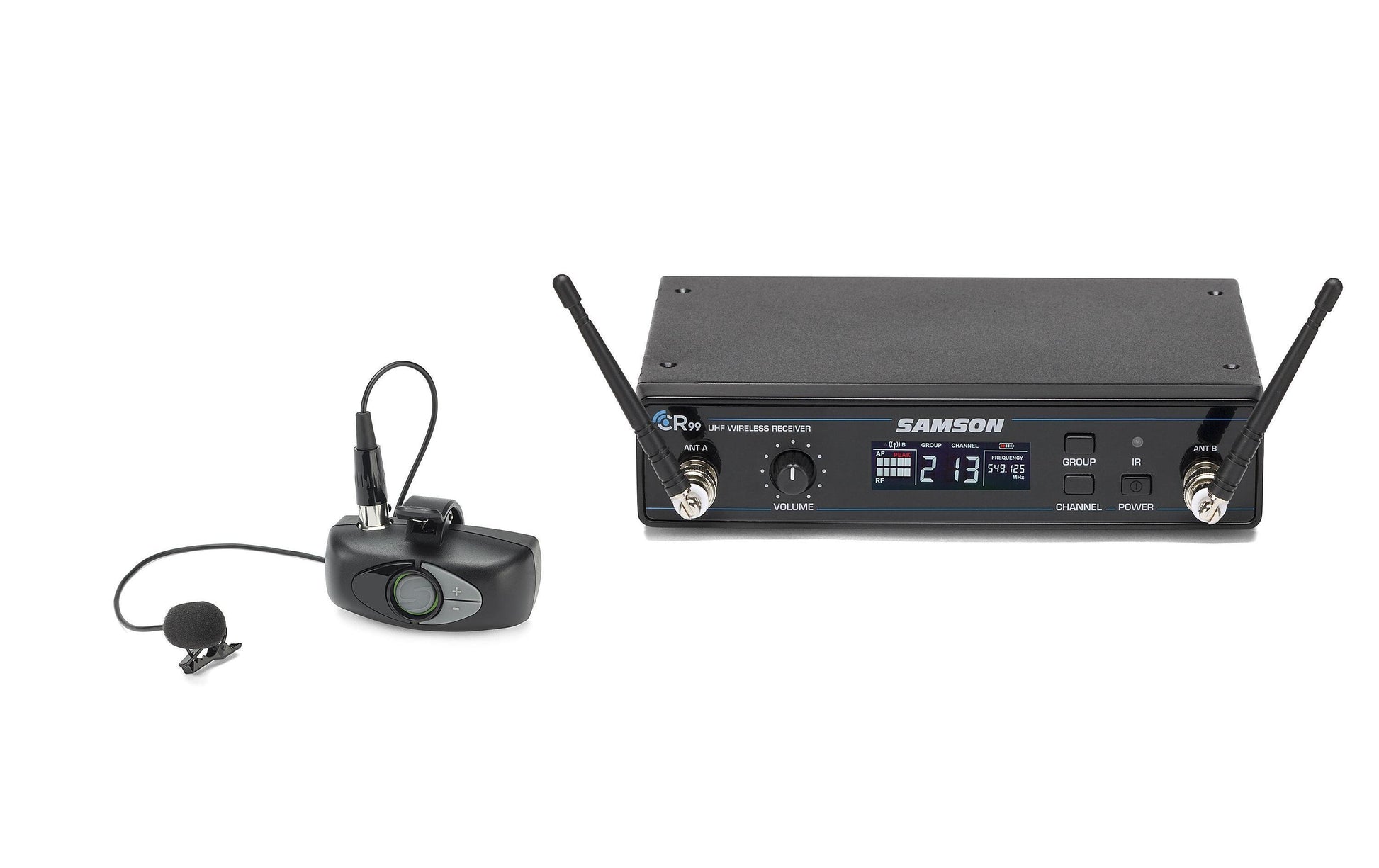 Samson Airline ALX Lavaliermikrofon – 6,3 mm Klinke/XLR, Kabellos, Niere