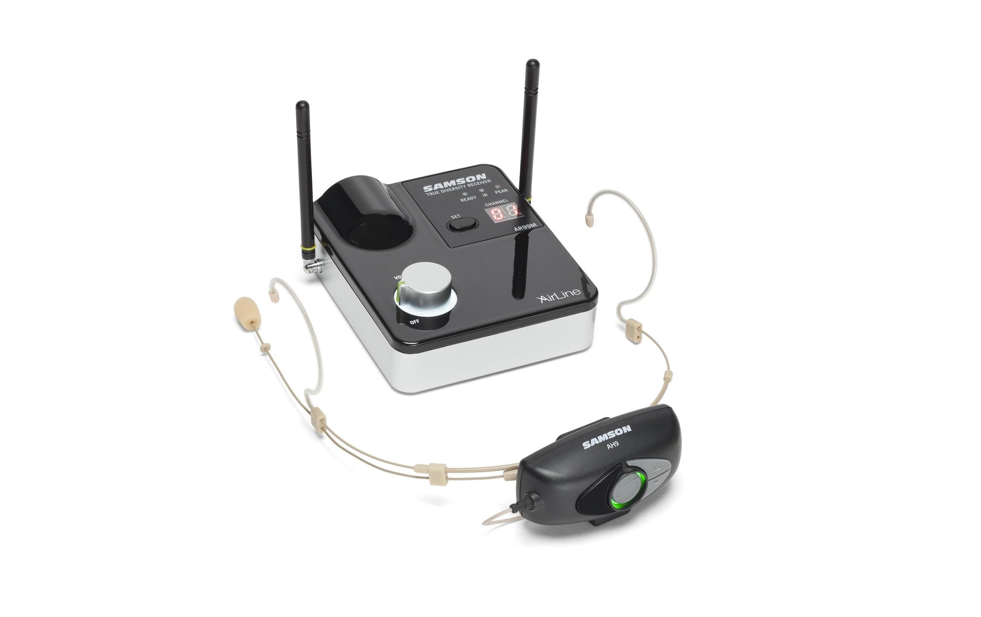 Samson Airline 99m DE Headset – 6,3 mm Klinke, XLR, Kabellos, Niere, für AH9/DE/AR99