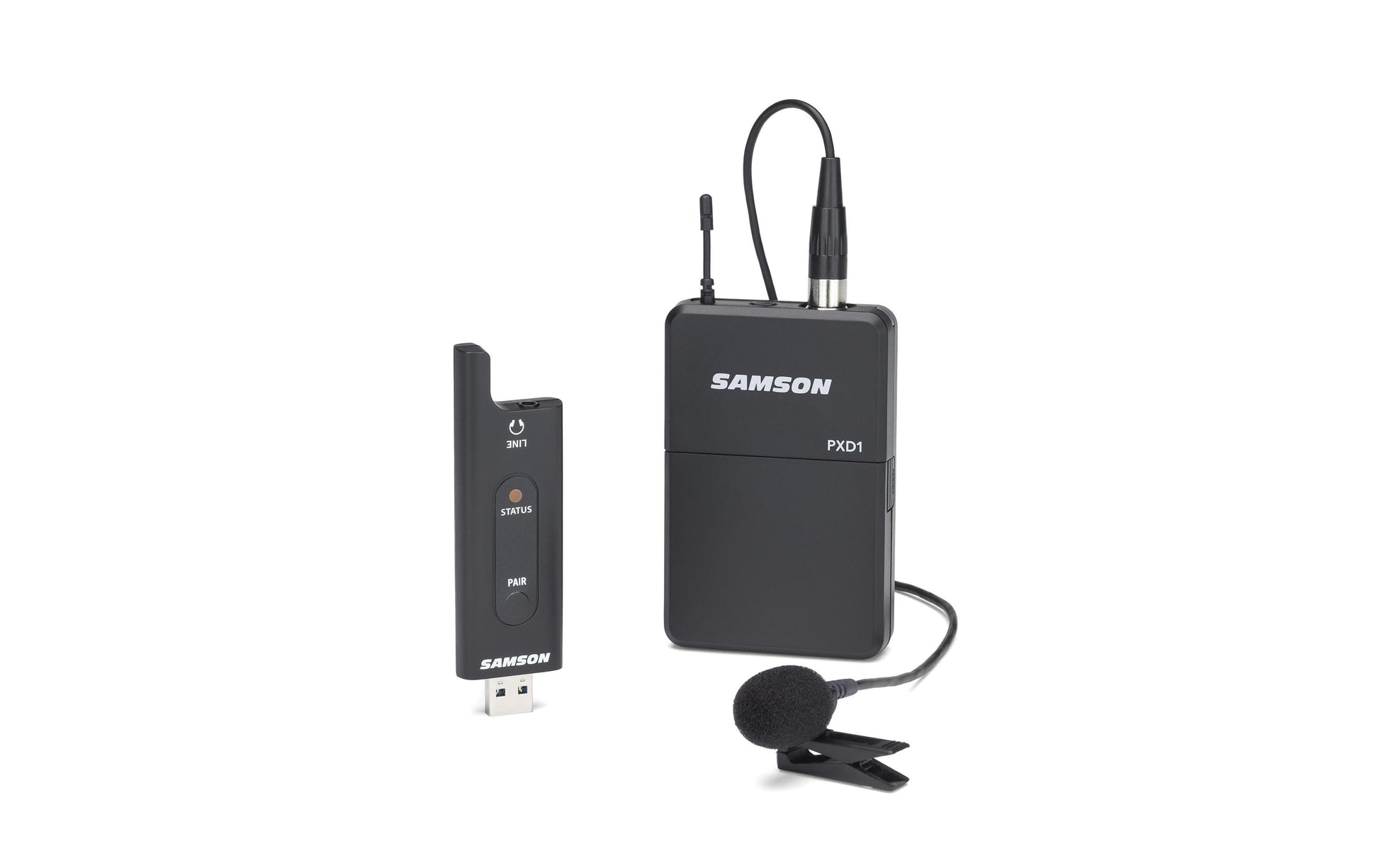 Samson XPD2 LM – Lavaliermikrofon – Mini XLR, Kabellos, Omnidirektional, 20–16'000 Hz