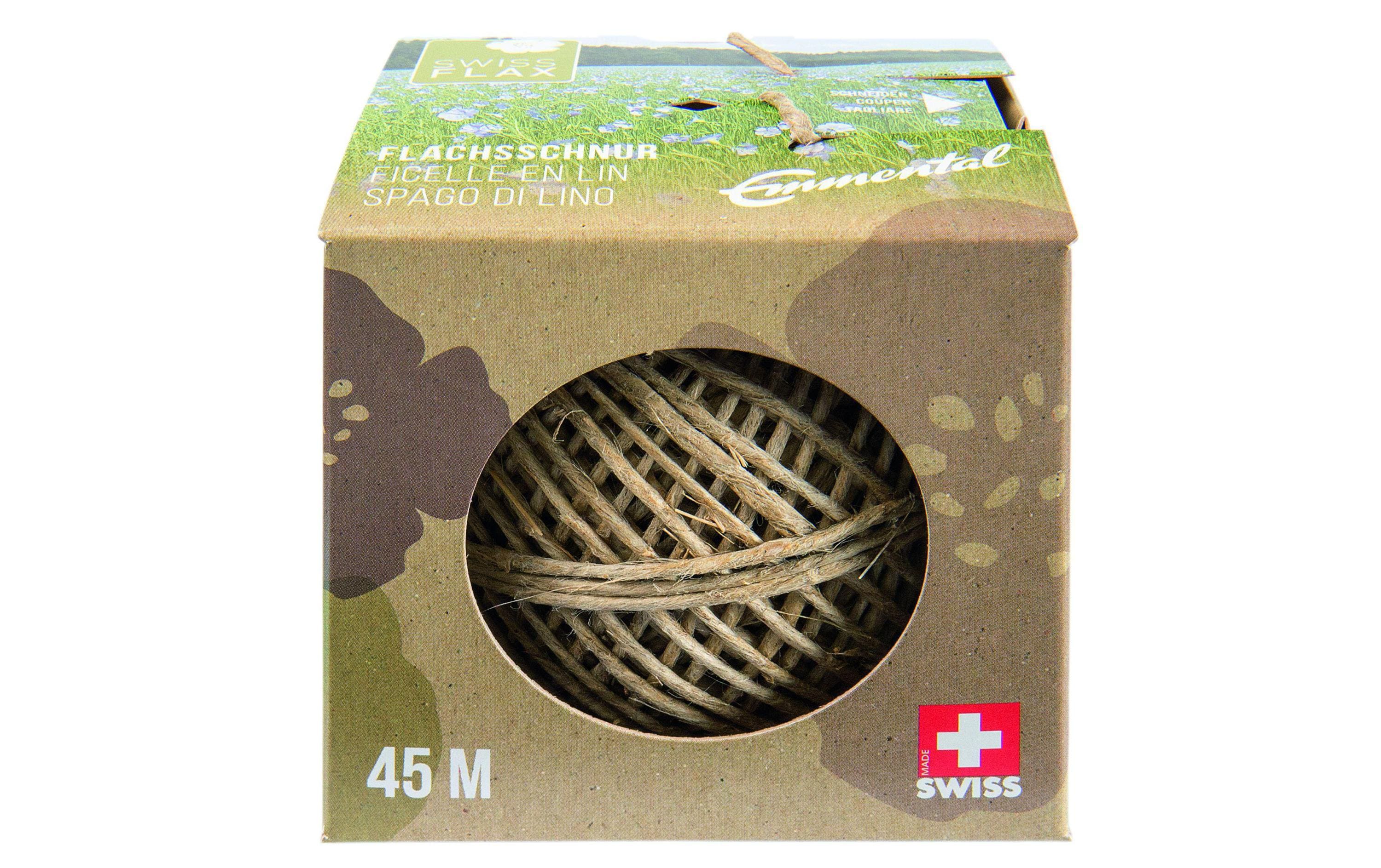 Meister Kordel Flachs, natur 45 m