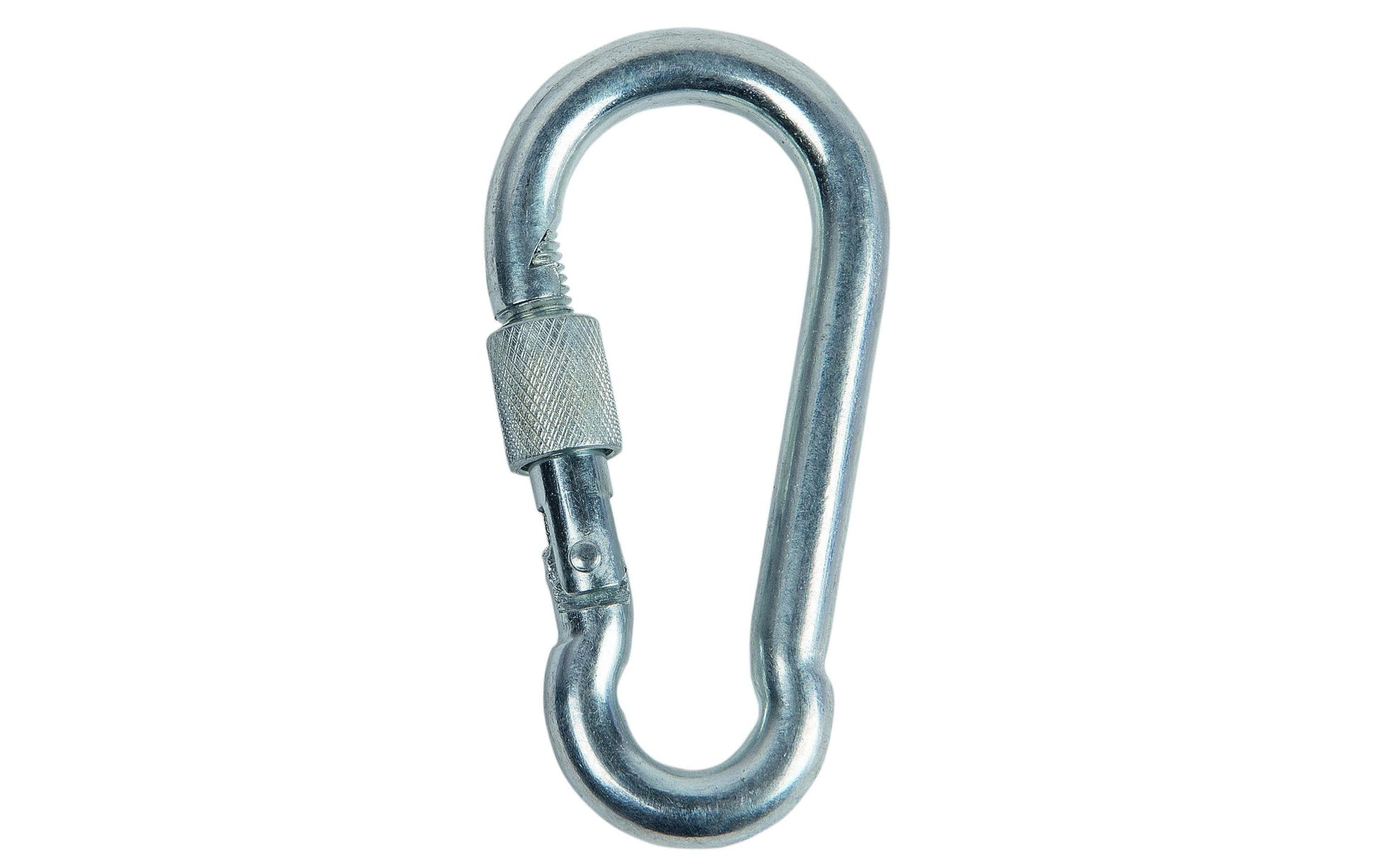 Meister Karabinerhaken – Tragkraft 250 kg, Länge 9 cm, Durchmesser 9 mm, verzinkt