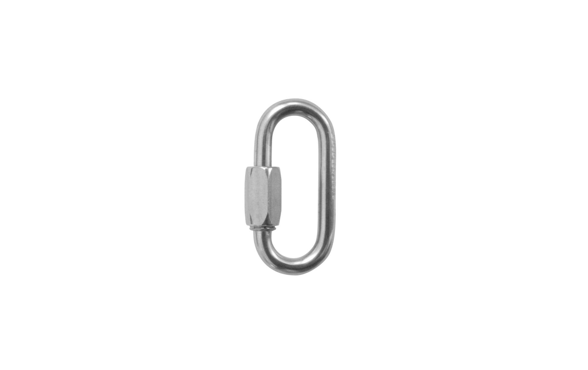 Meister & Cie Meister Kettenschnellverschluss – Ø 6 × 45 mm, Stahl, Edelstahl, 400 kg