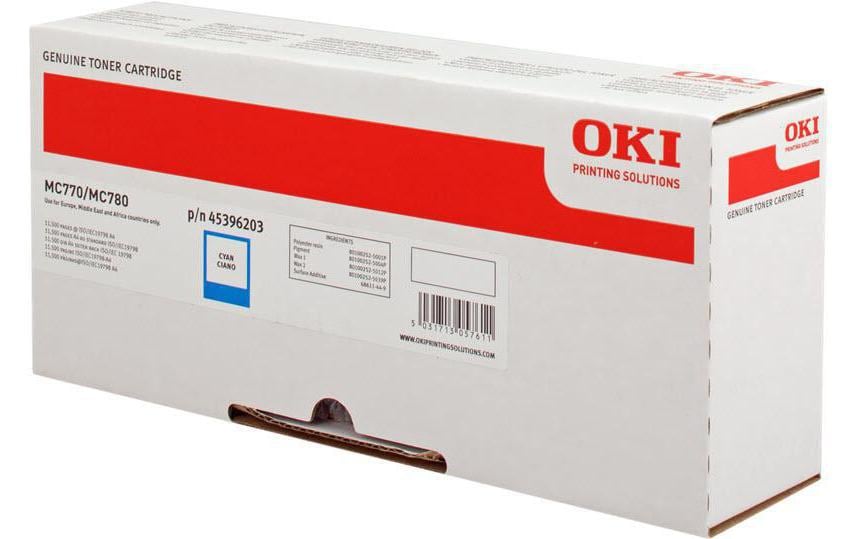 OKI Toner – cyan, 11500 Seiten