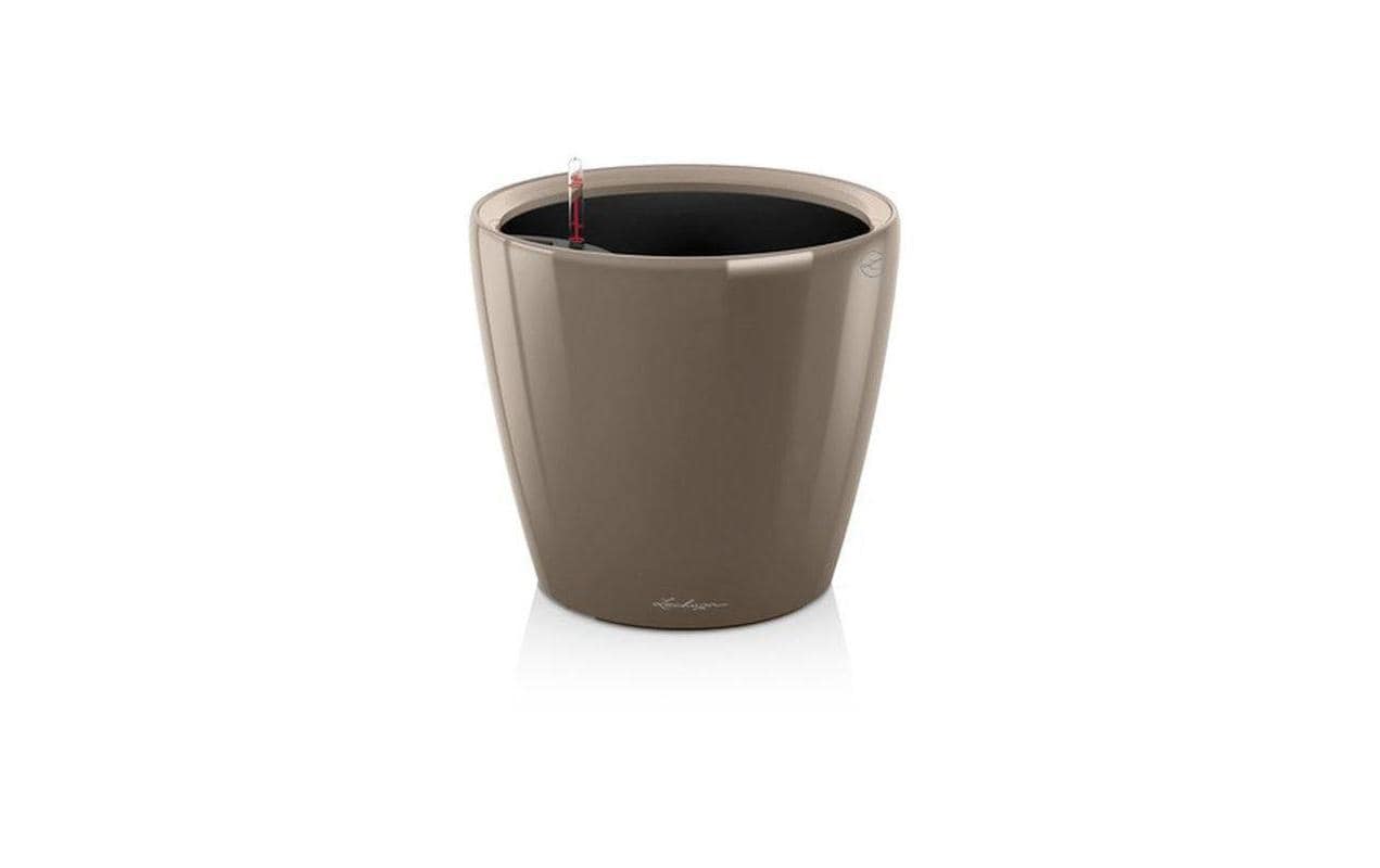 LECHUZA Classico Premium 21 LS Topfpflanzer – Ø 22 × 20 cm – Polypropylen, taupe