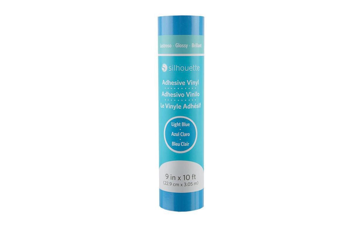 Silhouette Vinylfolie permanent glänzend hellblau – 22,9 × 3 m – 1 Rolle
